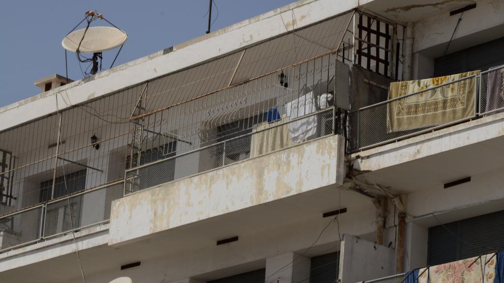Balkon, auf dem Fatima schlafen müsste (Copyright: tagtraum/Susanne Schüle)