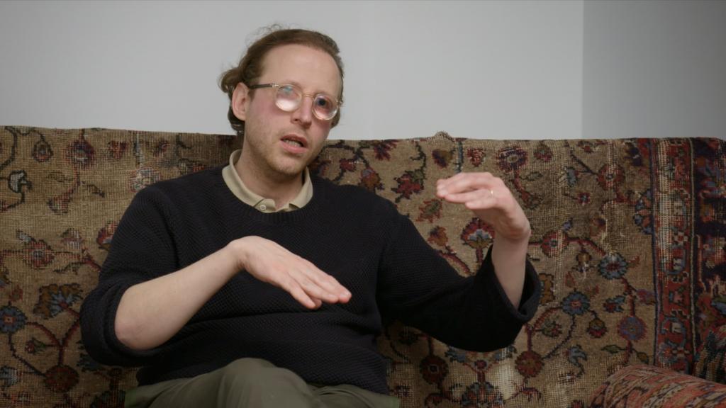 Galerist Johann König (Copyright: Bildersturm Filmproduktion)