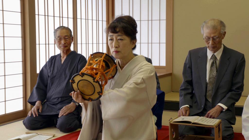 Noh-Musikerin Yuki Morimoto (Copyright: Rainer Komers)